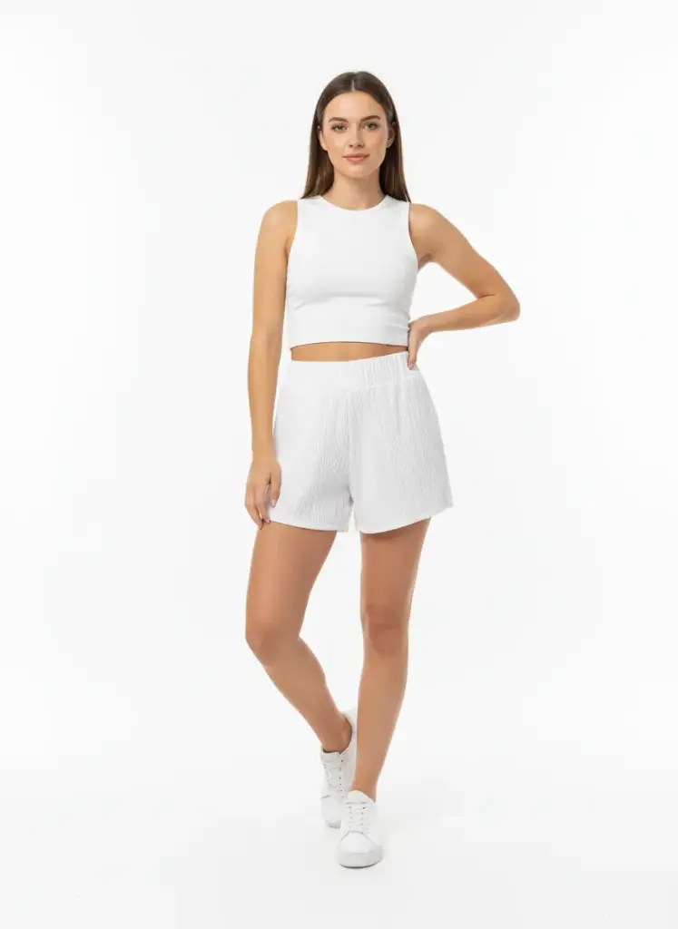 Shorts courte blanche