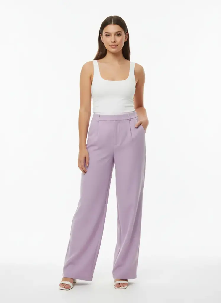 PANTALON LILAC AMPLE