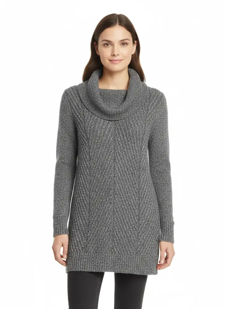 CHANDAIL DE LAINE GRIS CALVIN KLEIN