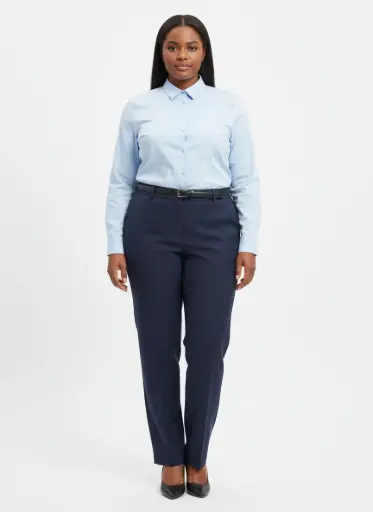 PANTALON BLEU MARINE