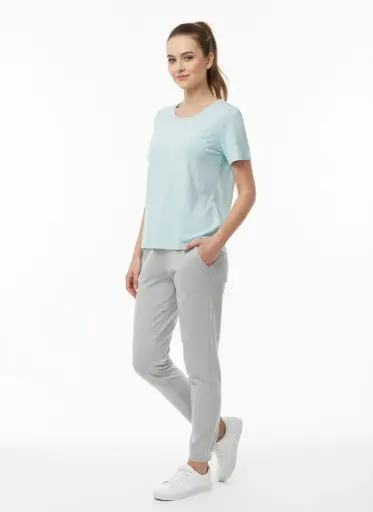 TSHIRT BLEU POUDRE