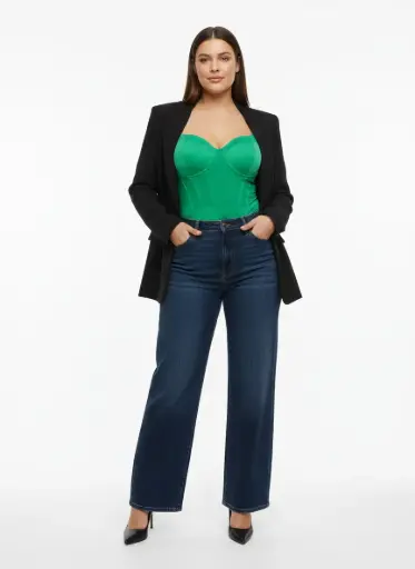 BODUSUIT AVEC CORSET VERT AVEC BONNET HABILLER